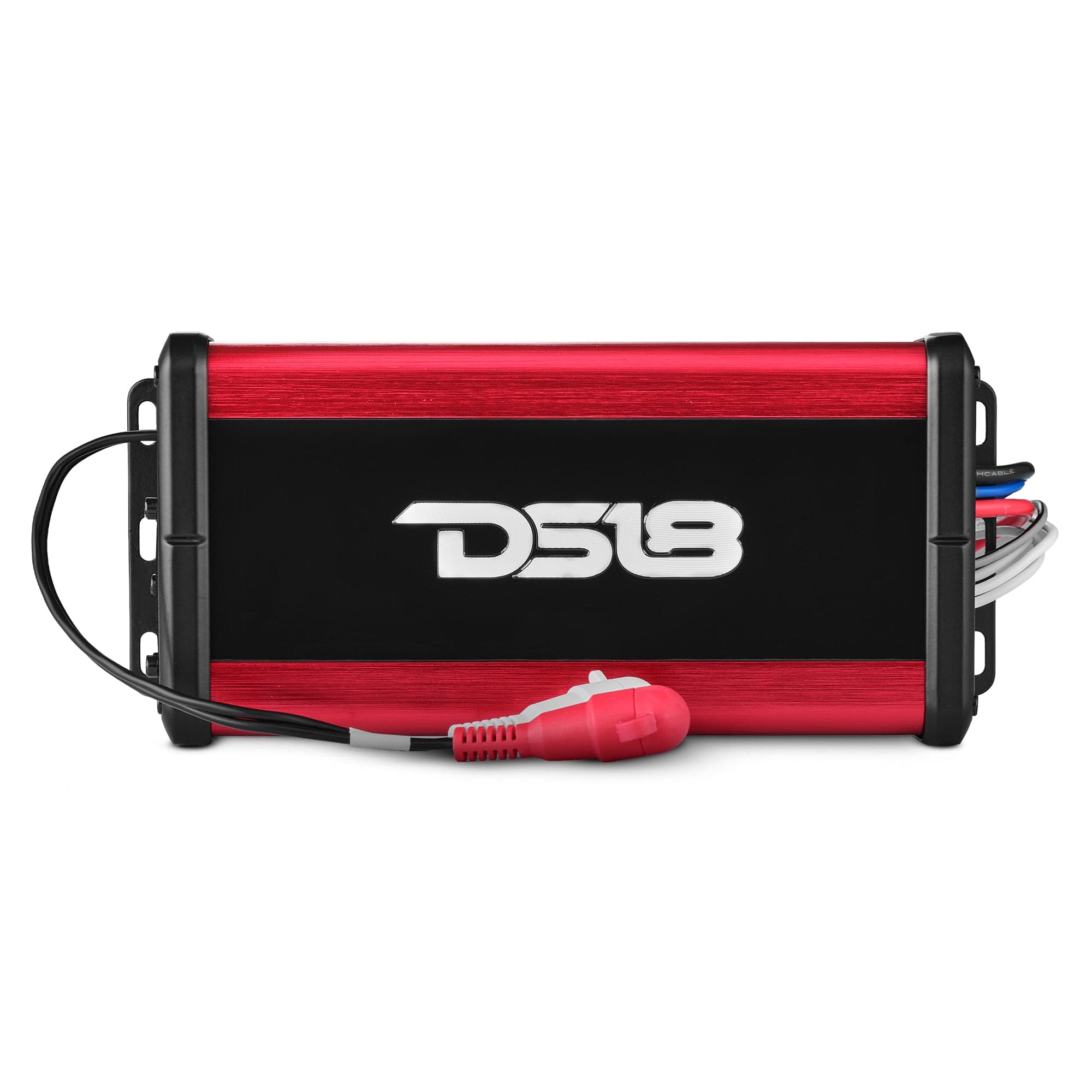 Amplificador NXL NANO de 2 canales, rango completo, clase D, IP67, para uso marino y deportes de motor. Potencia: 2 x 100 vatios RMS a 4 ohmios, 900 vatios pico.