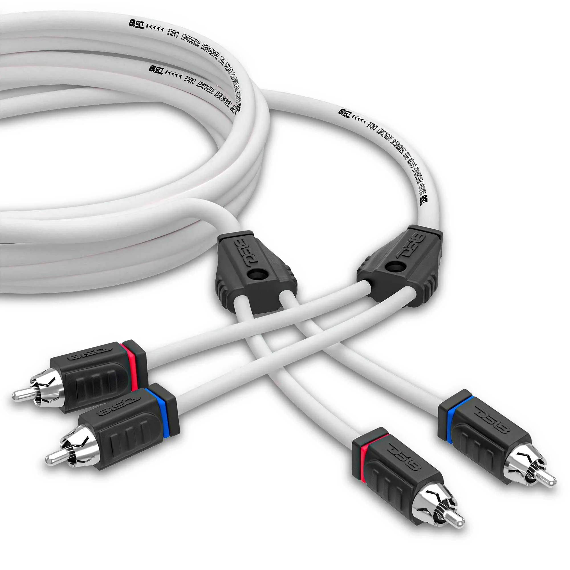 Cable OFC de cobre estañado 100% de grado marino RCA, 6 pies - BLANCO