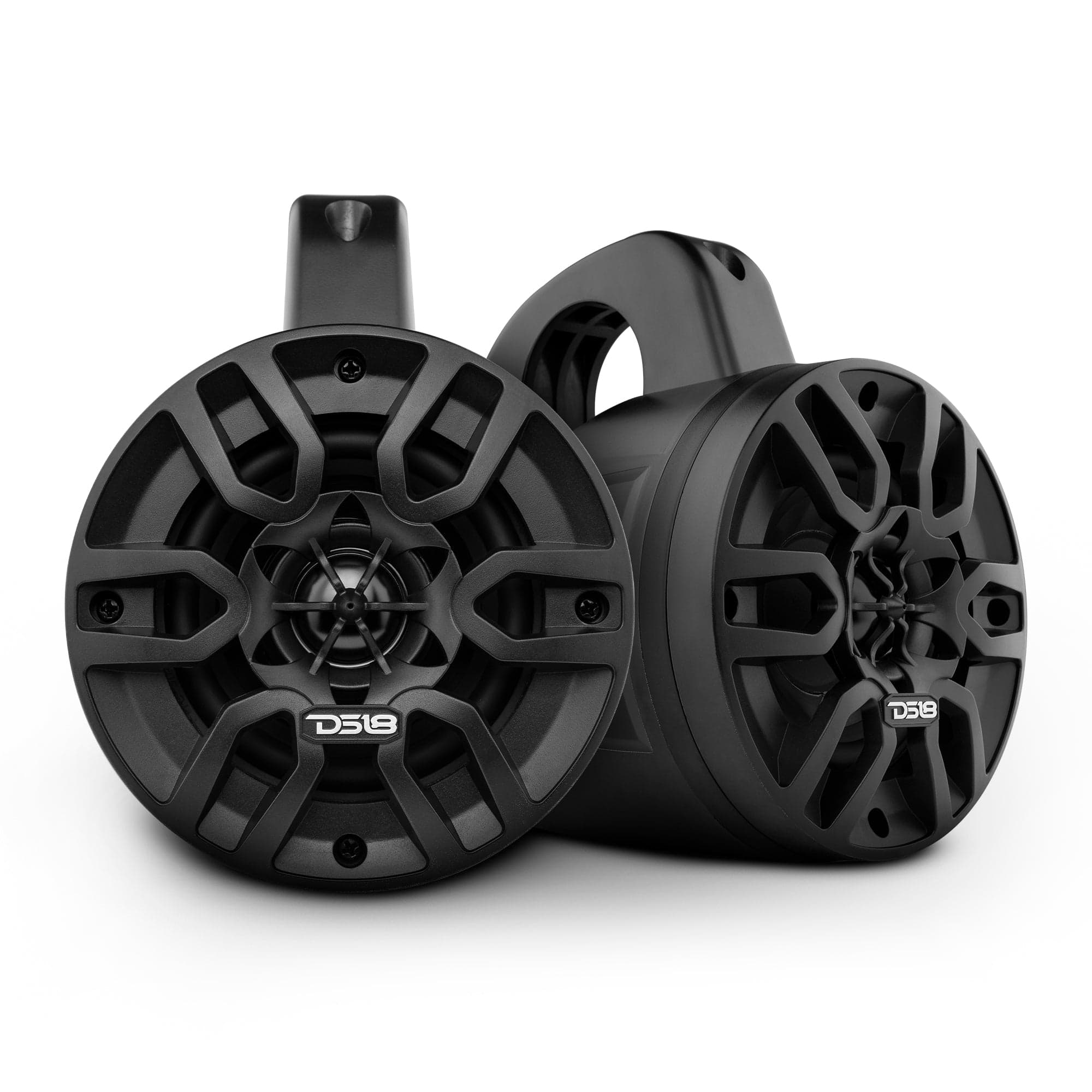 Altavoces de torre para wakeboard MP4 de 4", 50 vatios RMS - Negro