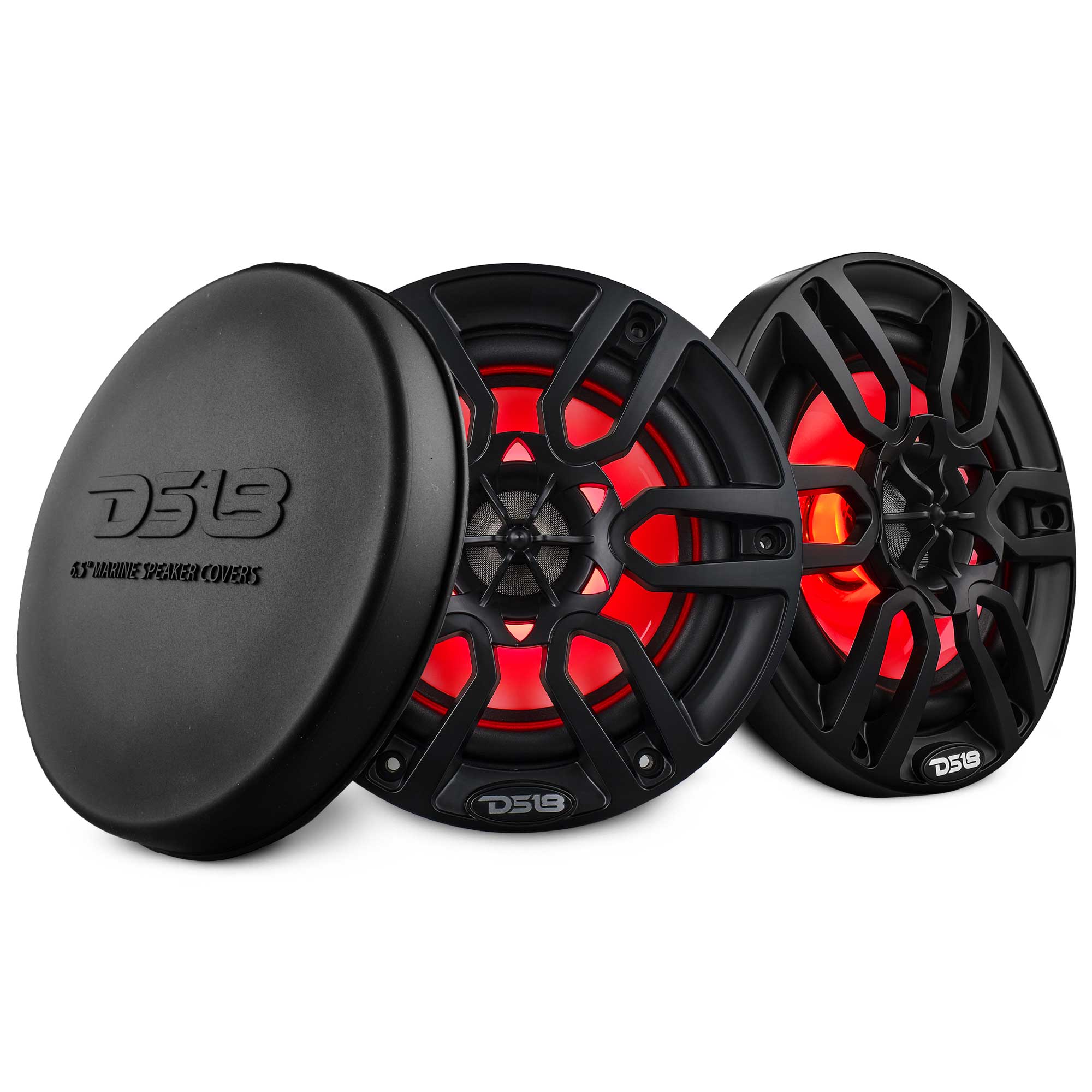 Altavoz marino coaxial de 2 vías NXL de 6,5" con luces LED RGB | 100 W RMS 4 ohmios