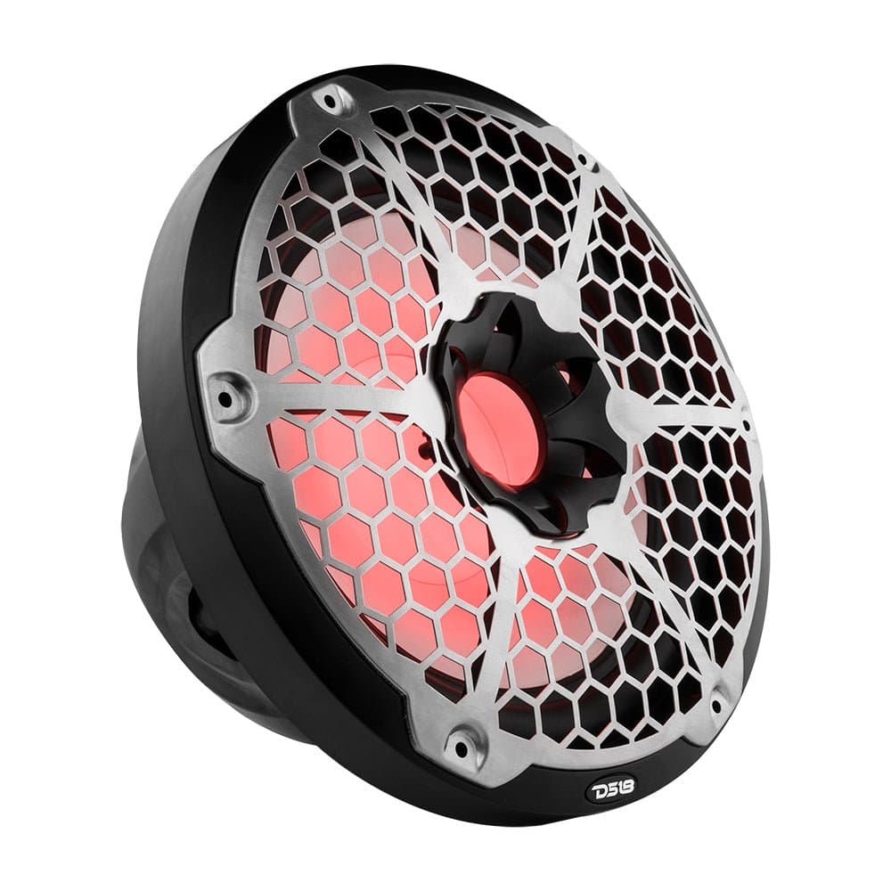 Subwoofer marino NXL de 12" con luces LED RGB, 350 vatios RMS, SVC, 4 ohmios, negro