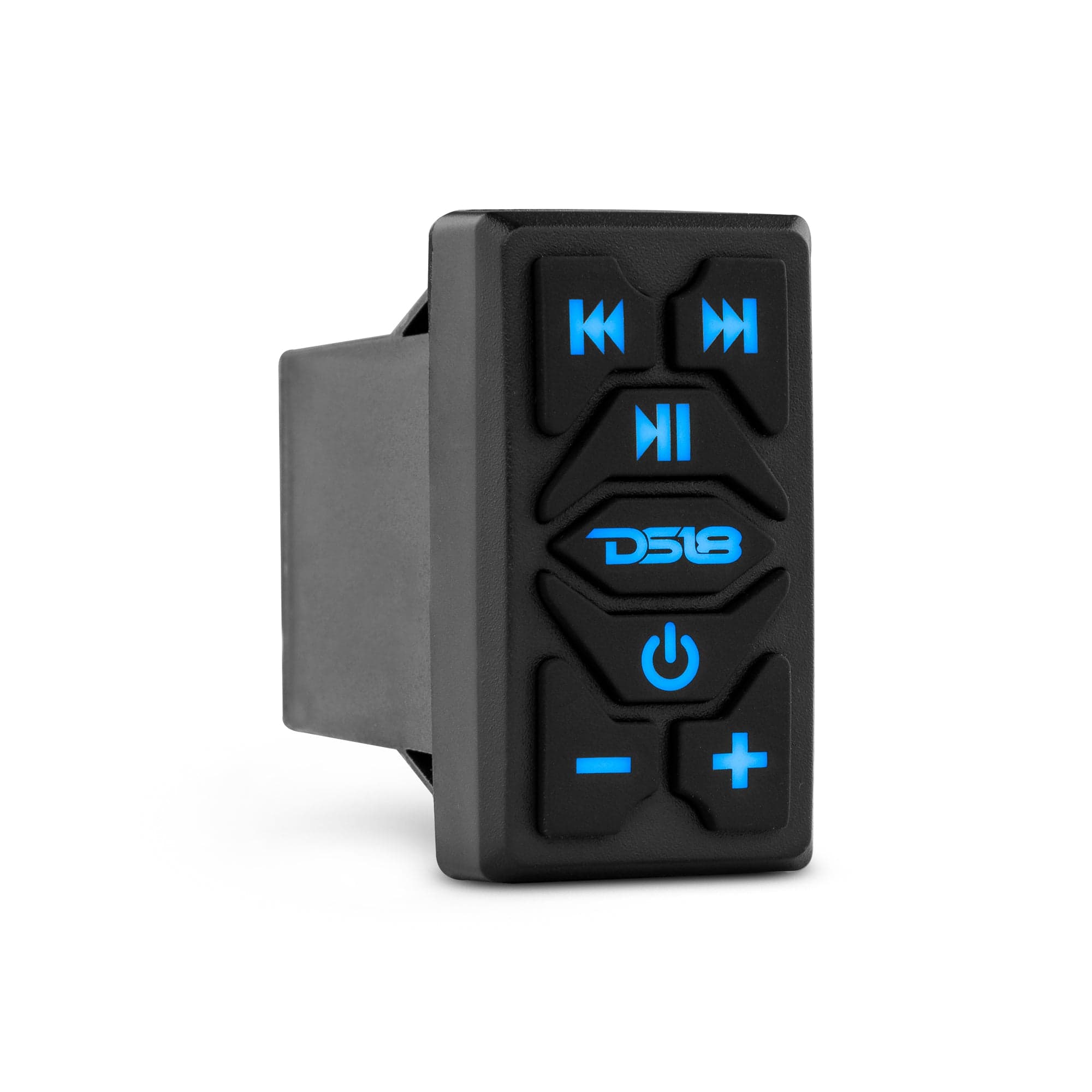 Receptor de audio Bluetooth con interruptor basculante impermeable para aplicaciones marinas y de deportes de motor con controles