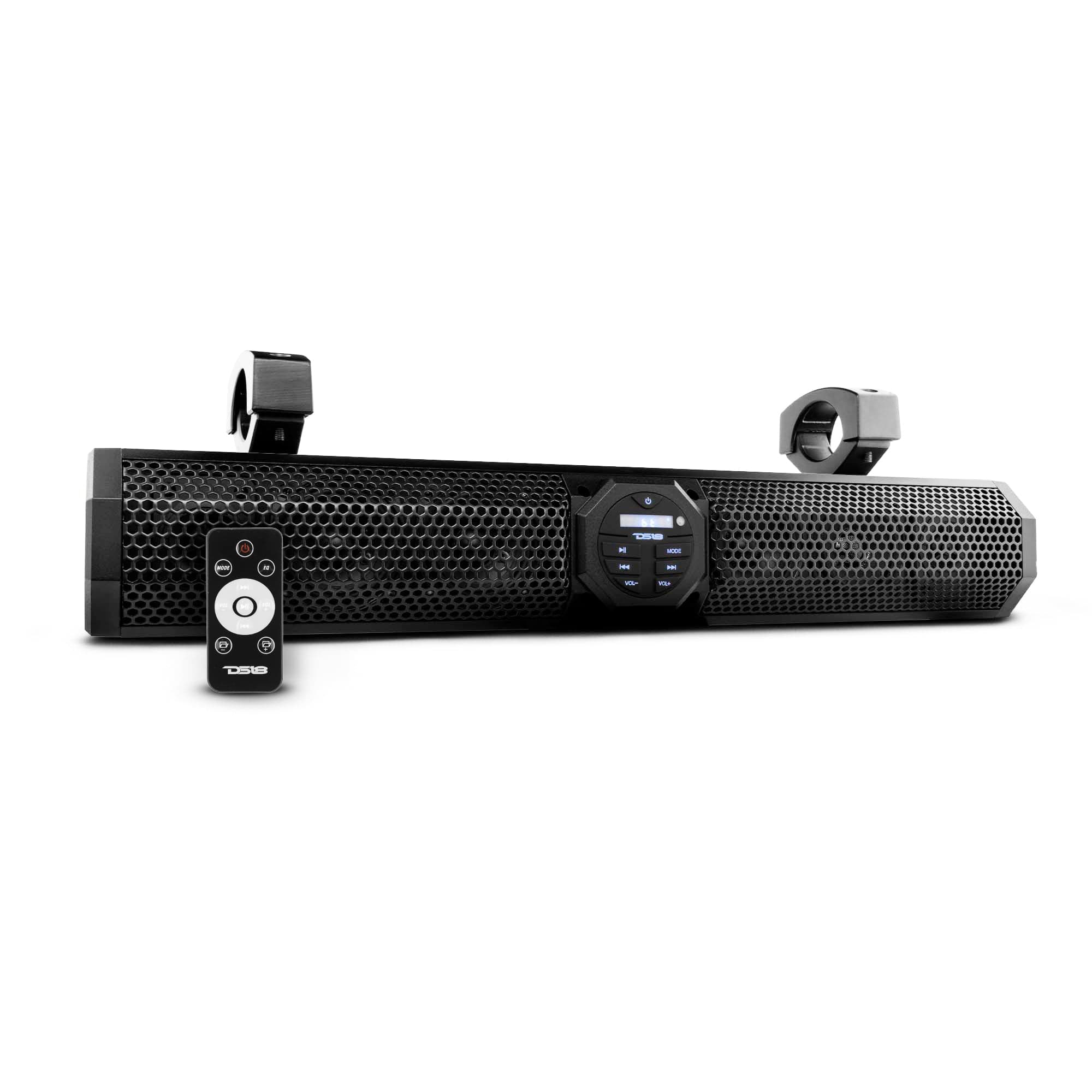 Sistema de altavoces de barra de sonido marino amplificado de 24" con Bluetooth, 6 altavoces, 600 vatios