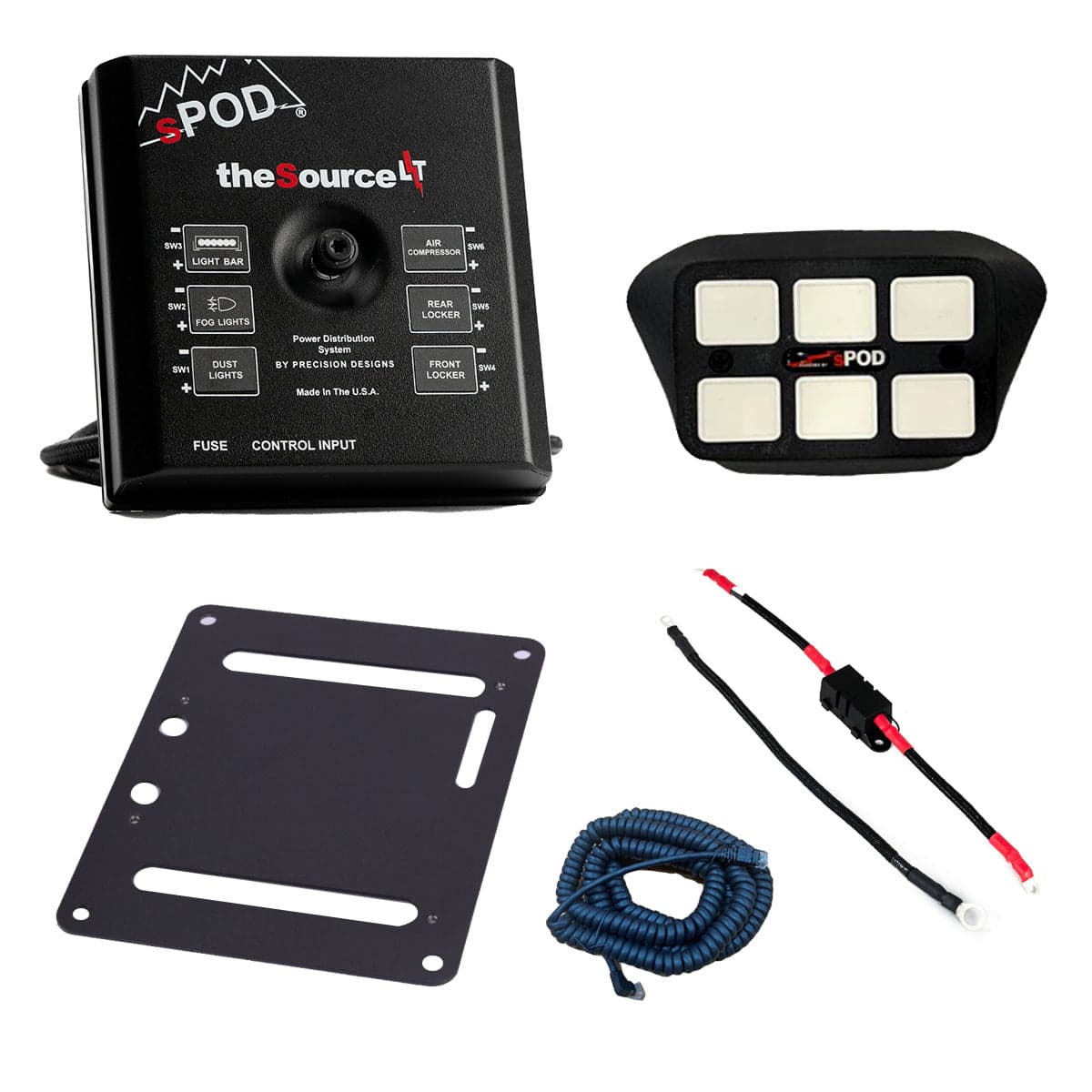 S-POD Can-Am, Maverick R, Mini6 Steering Wheel Mount Kit