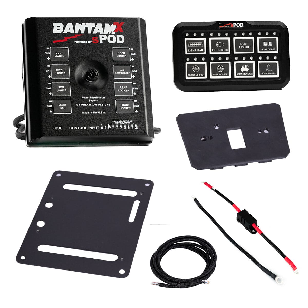 S-POD Can-Am, Maverick R, HD BantamX Center Console Kit