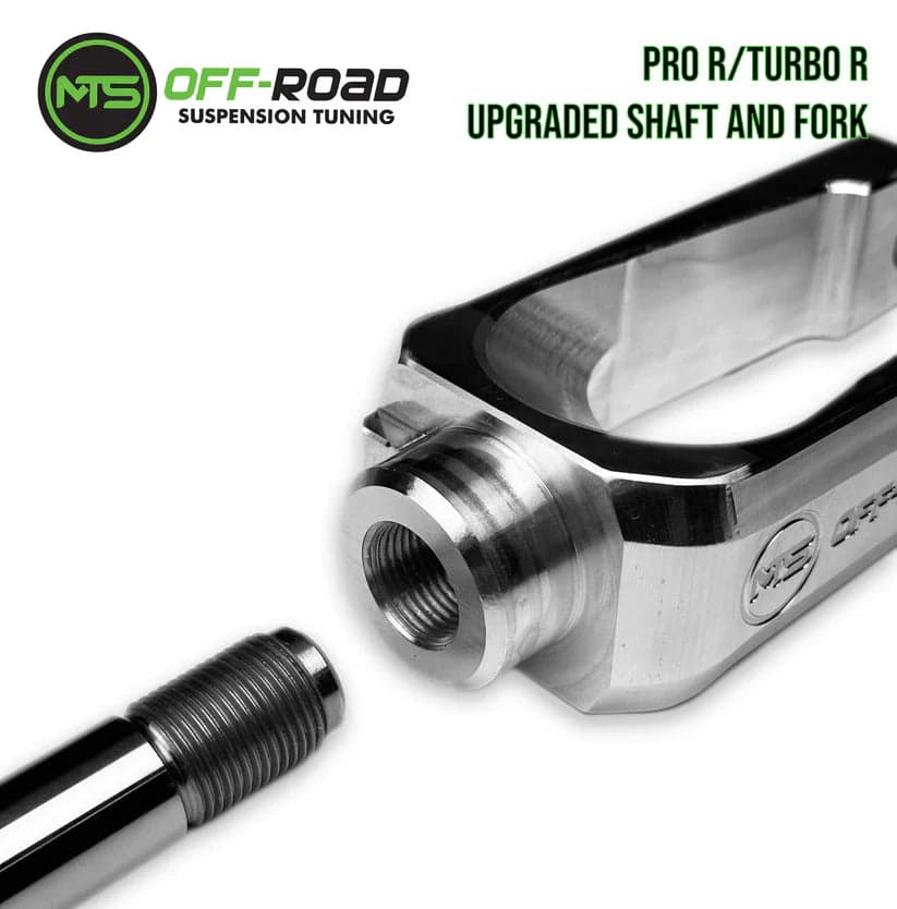 MTS UPGRADED FRONT SHAFTS AND SHOCK FORKS FOR PRO R/TURBO R ULTIMATE- SET OF 2