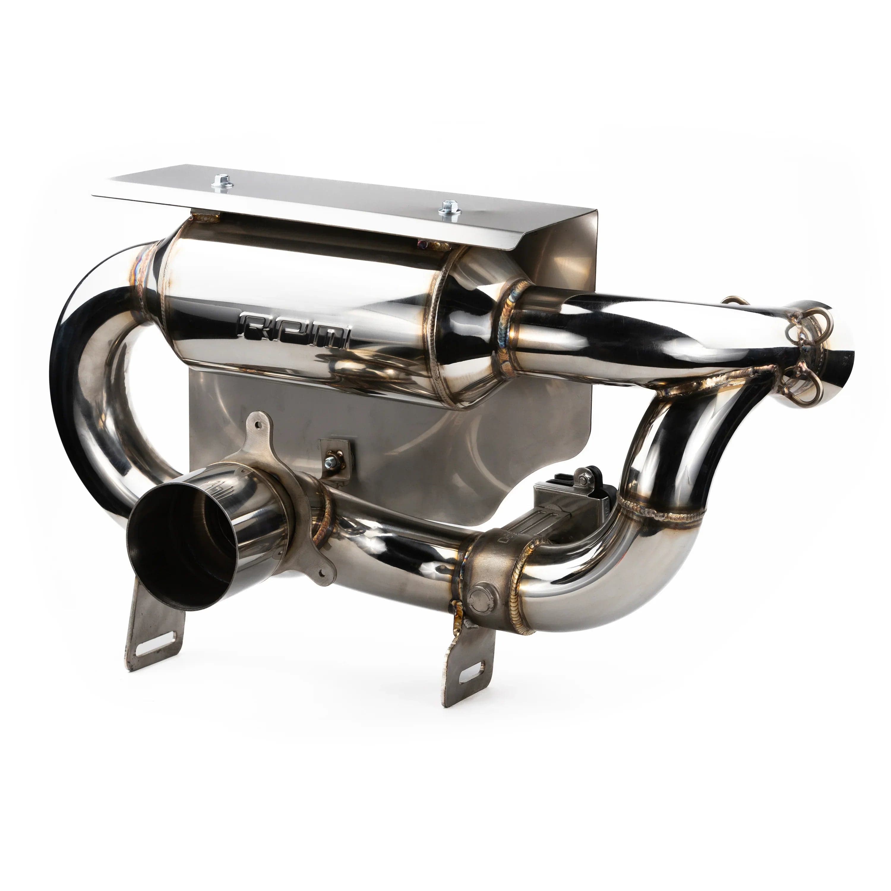 RPM X3 E-Valve Slip On Exhaust Sport Muffler Can-Am Maverick X3 Turbo R & RR 2017-2026