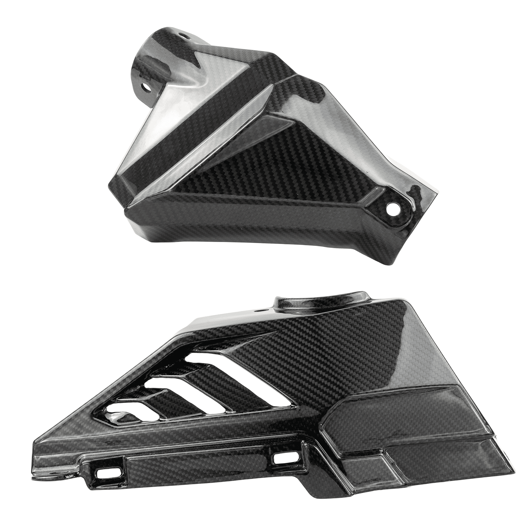 RPM Kawasaki H2 Carbon Fiber 4 Piece Pillar Covers Kit