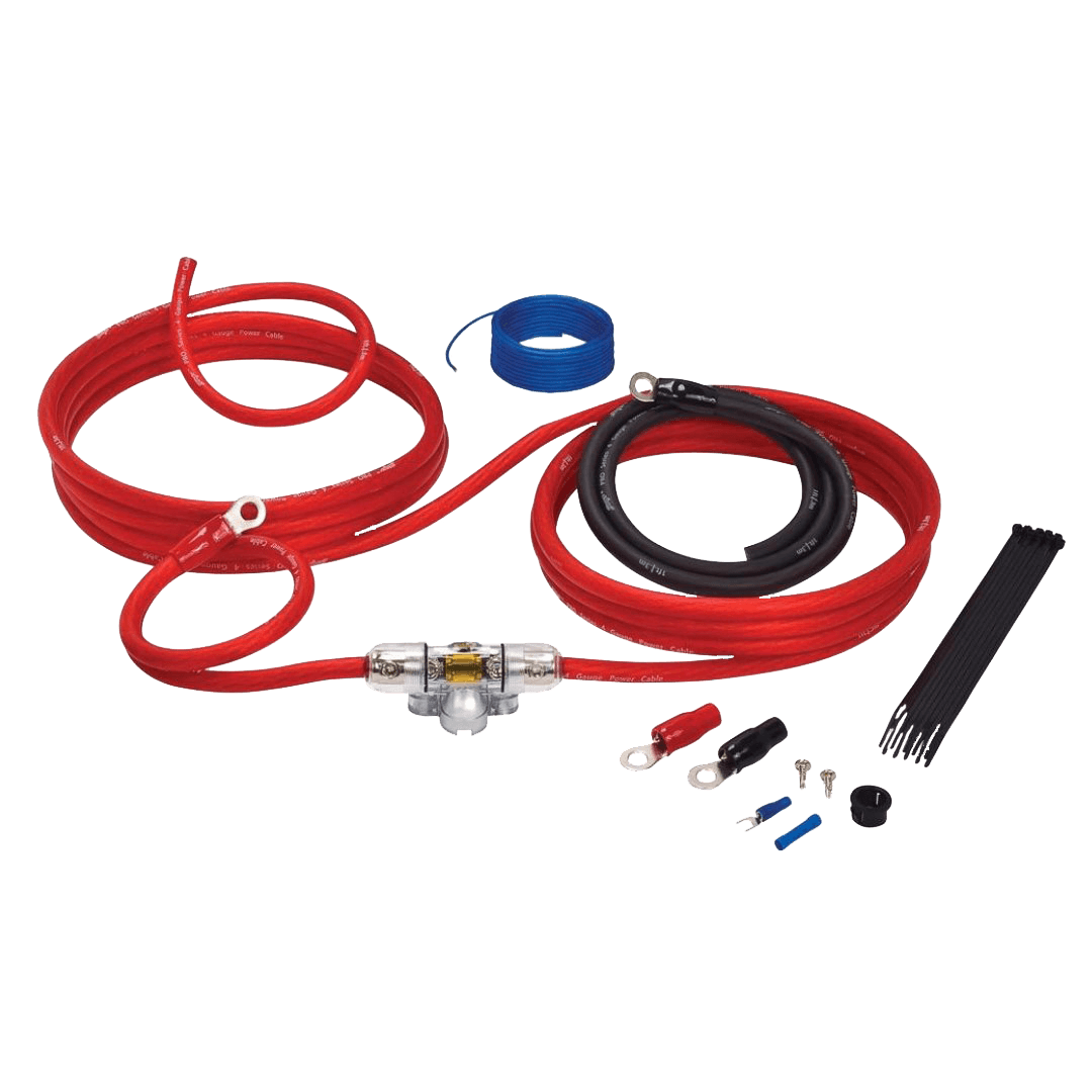 10GA 300 Watt Complete OFC Amplifier Wiring Kit