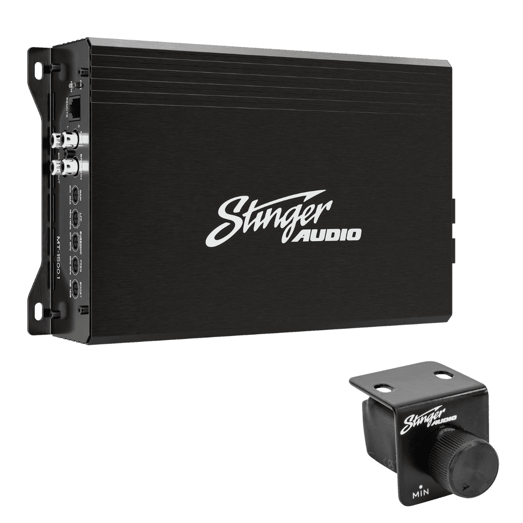 Stinger Audio MT-1500.1 Monoblock 1500W (RMS) Class D Car Audio Amplifier
