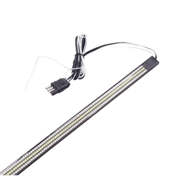 60" Triple Row LED Truck Tailgate Light Bar with Sequential Amber Turn Signals by Race Sport Lighting