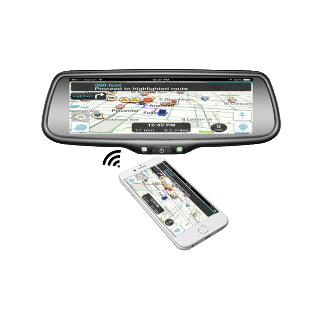 7.3" OE Style Replacement Mirror Monitor with Built-In Wi-Fi Miracast | VTW73M