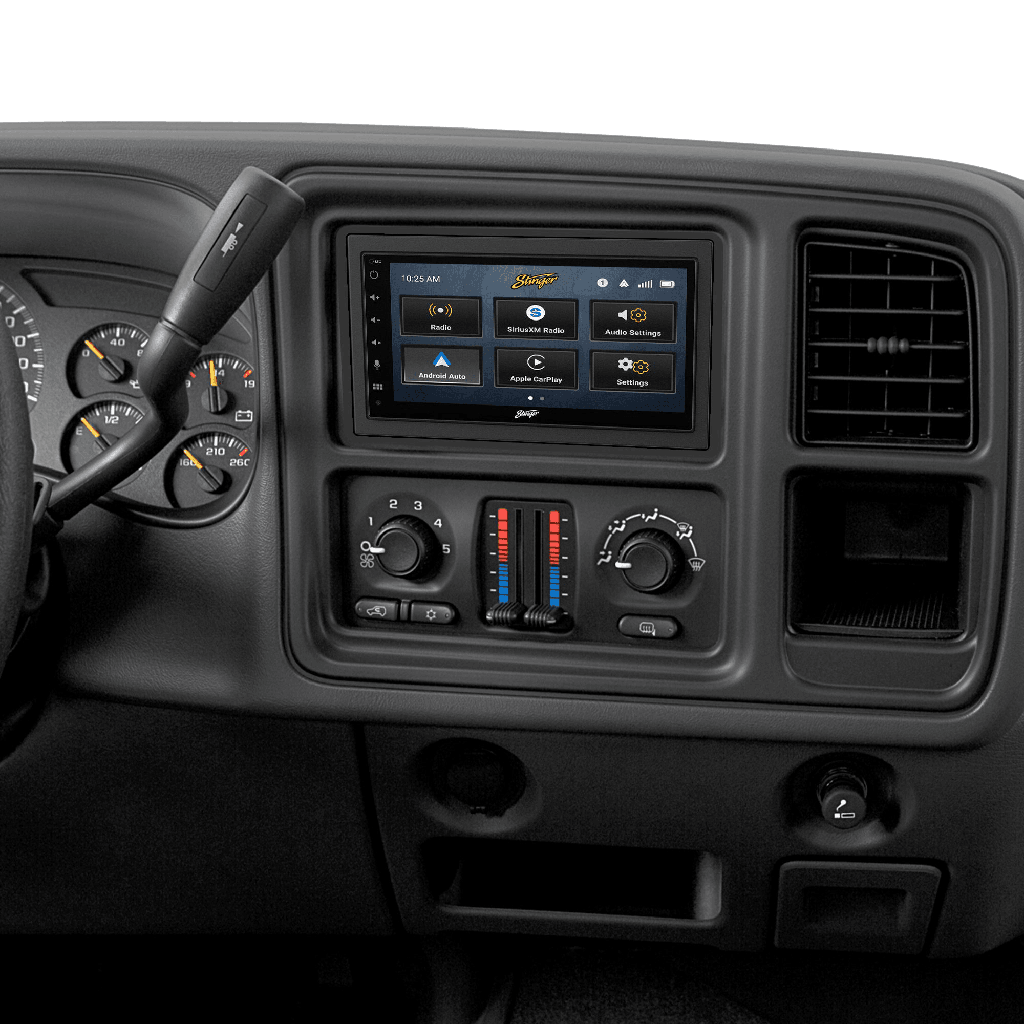 Chevy Silverado/GMC Sierra (2003-2006) Stinger 6.8" Double DIN Radio Kit