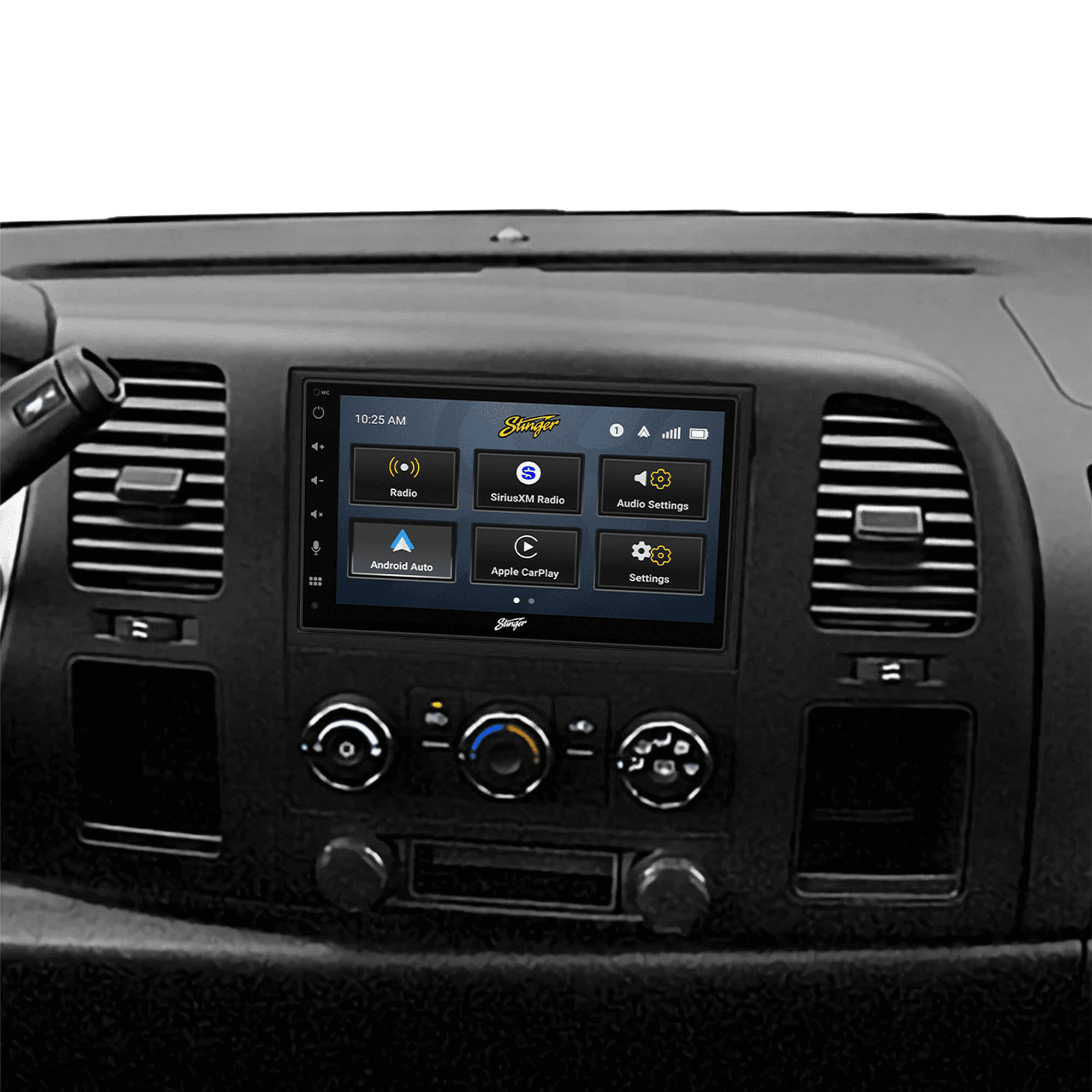 Chevy Silverado/Suburban/Tahoe & GMC Sierra/Yukon (2007-2013) Stinger 6.8" Double DIN Radio Kit