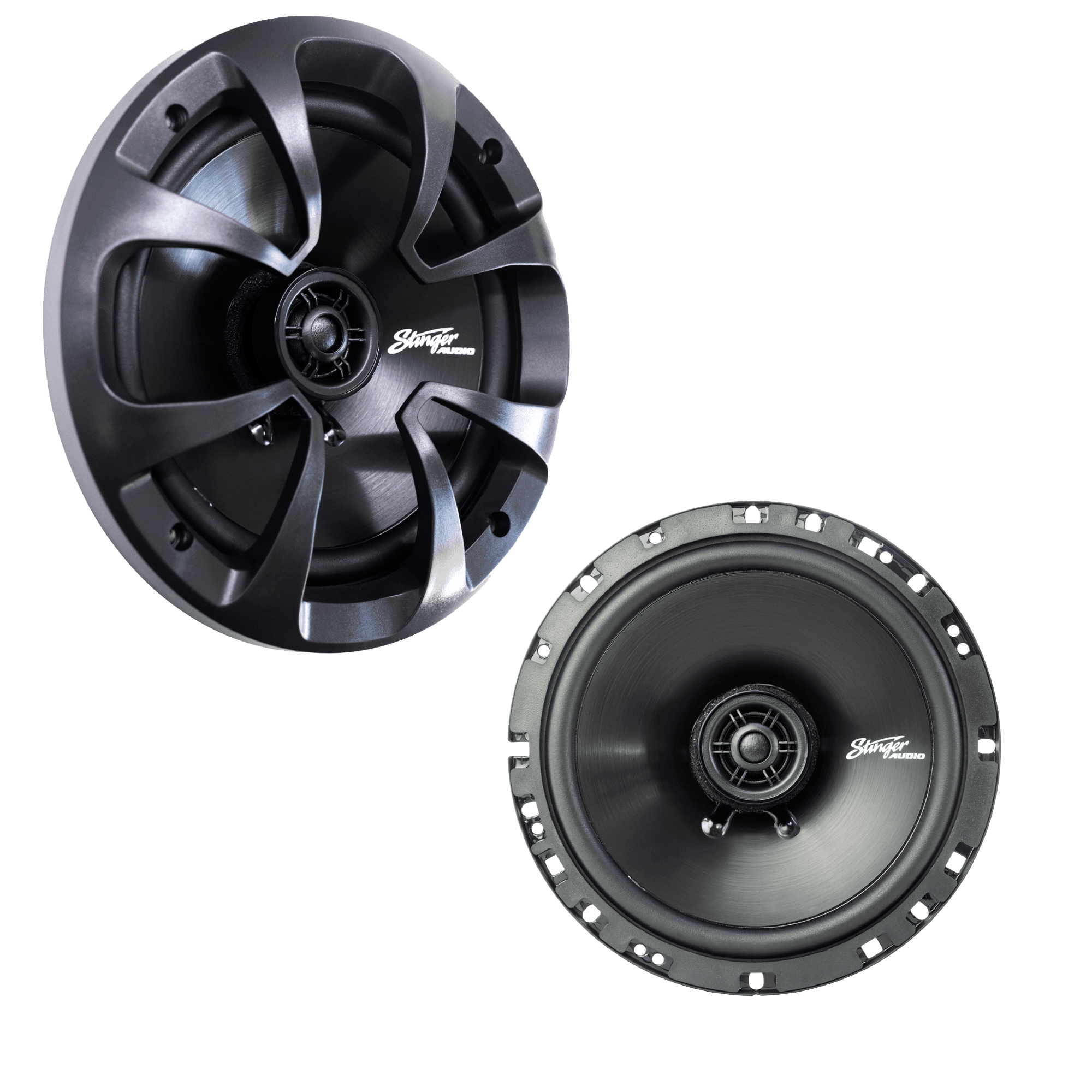 Stinger Audio 6.5" 50 Watt (RMS) Coaxial Car Speakers (Set of Two)