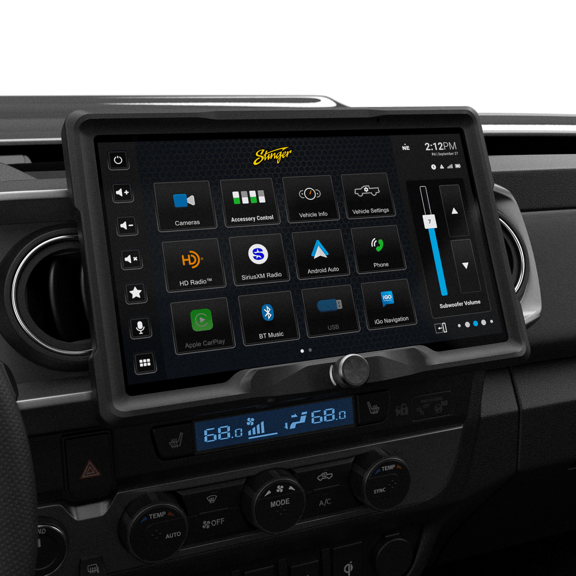 HORIZON12 Toyota Tacoma (2016-2023) 12.8" Radio Plug-&-Play Kit