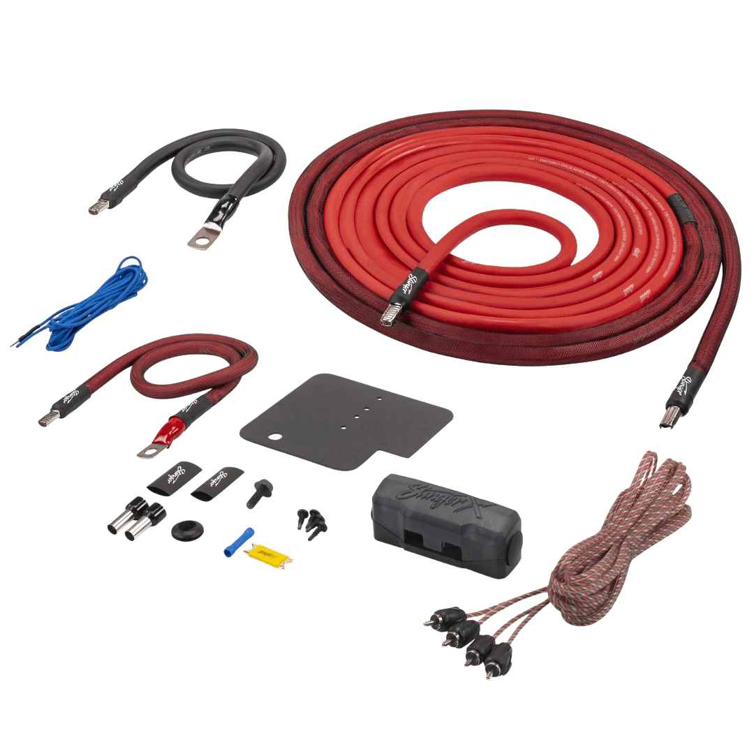 Jeep Wrangler JK/JL (2007-2025)/Gladiator JT (2020-2025) 4GA or 8GA Amplifier Wiring Kit