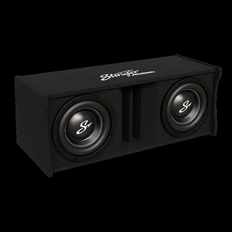 Dual 12" 1,400 Watt (RMS) Loaded Ported Subwoofer Box Enclosure (1,400 Watts RMS/2,400 Watts Max)