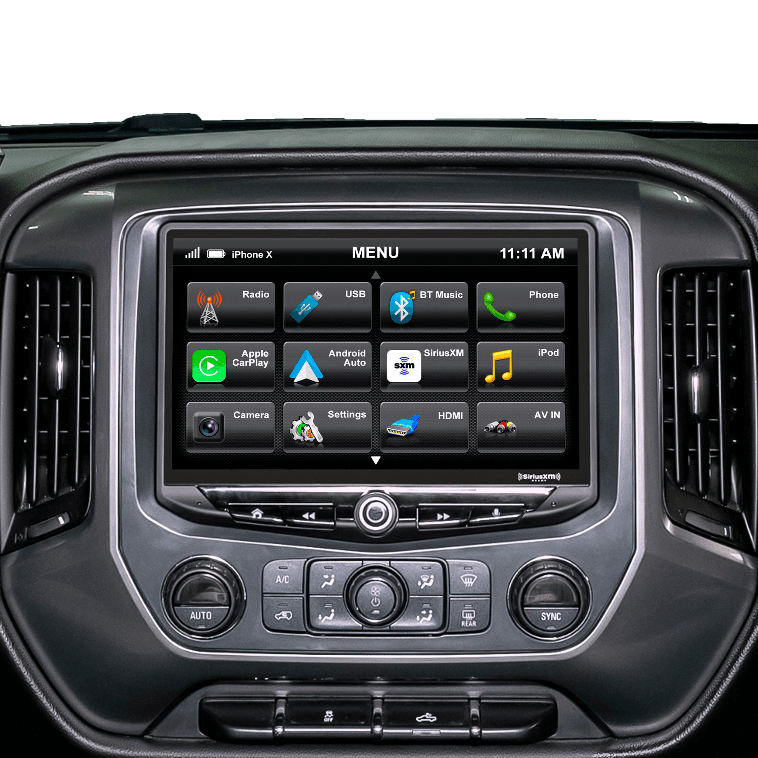 HEIGH10 Chevy Silverado/GMC Sierra (2014-2018) 10" Fully Integrated Radio Kit | Plug-&-Play