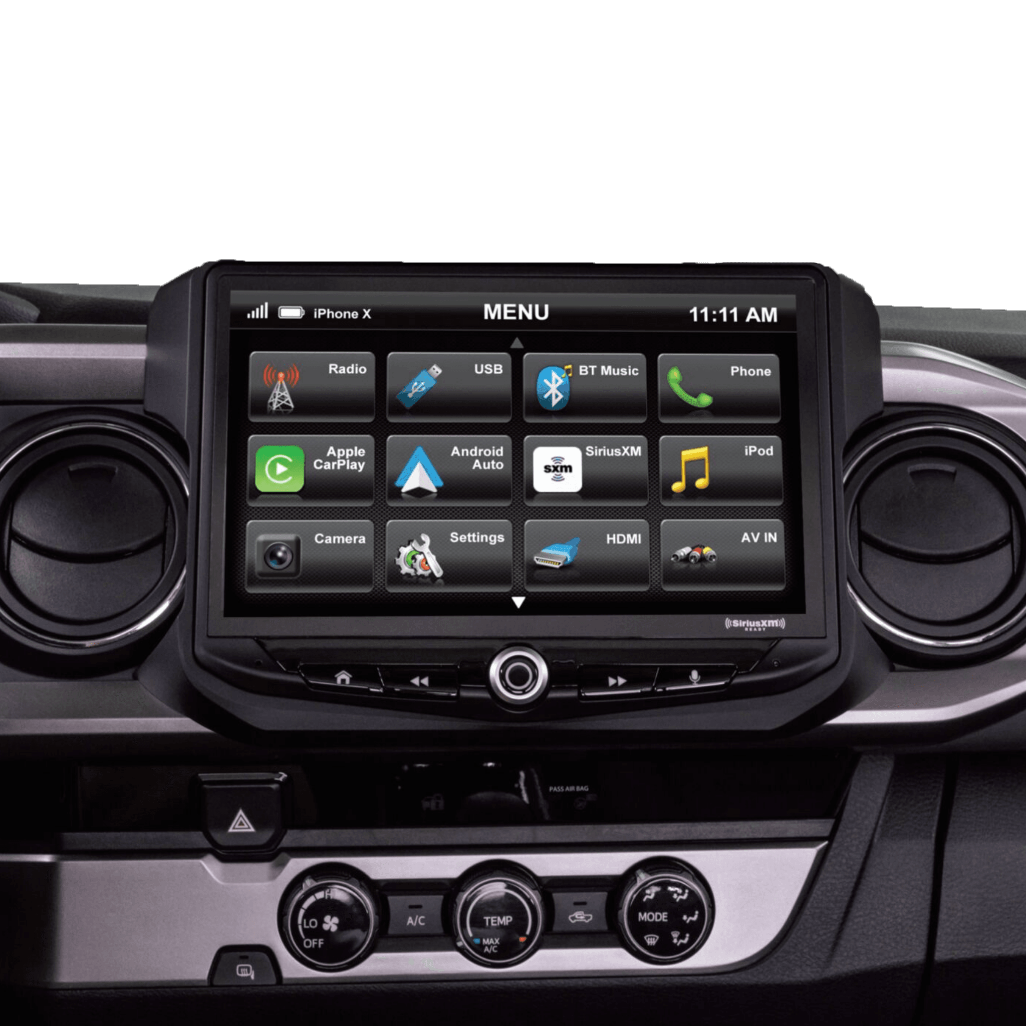 HEIGH10 Toyota Tacoma (2016-2023) 10" Plug-and-Play Radio Kit