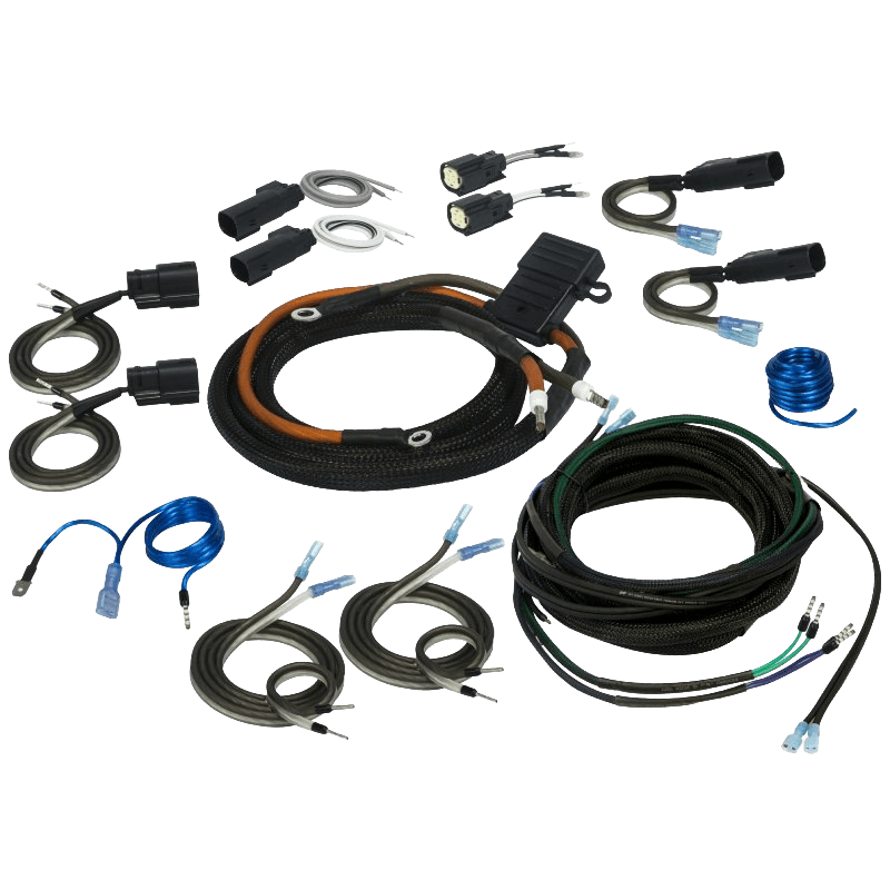 HARLEY-DAVIDSON 2/4 CHANNEL UNIVERSAL AMPLIFIER WIRING KIT