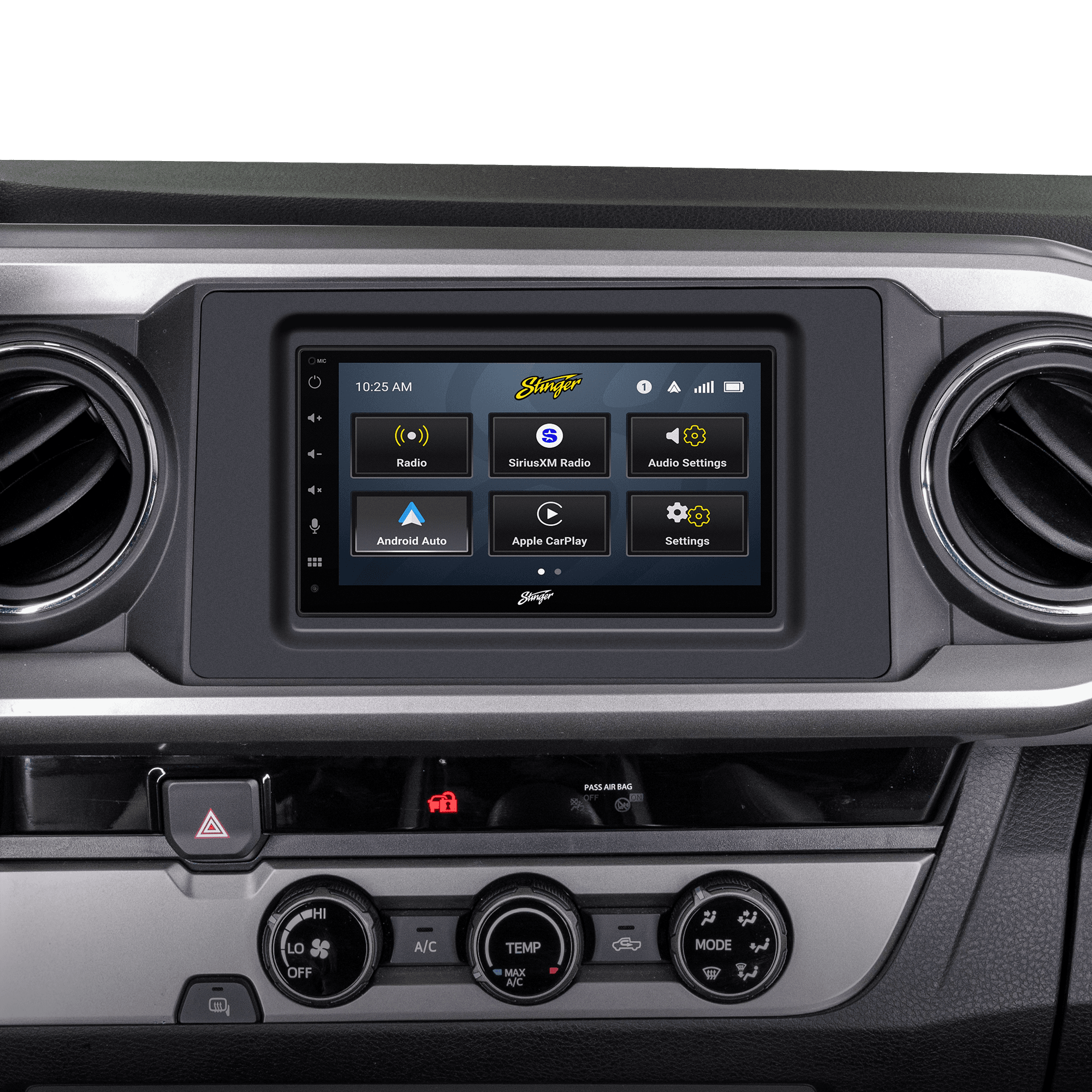 Toyota Tacoma (2016-2021) Stinger 6.8" Double DIN Radio Kit