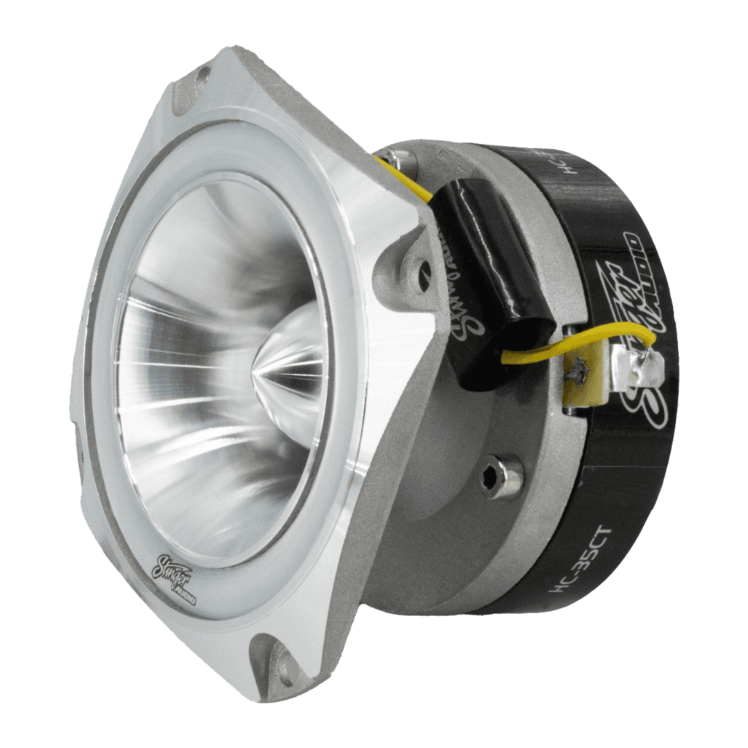 Stinger Audio 3.5" High Fidelity Compression Bullet Tweeter (Pair)