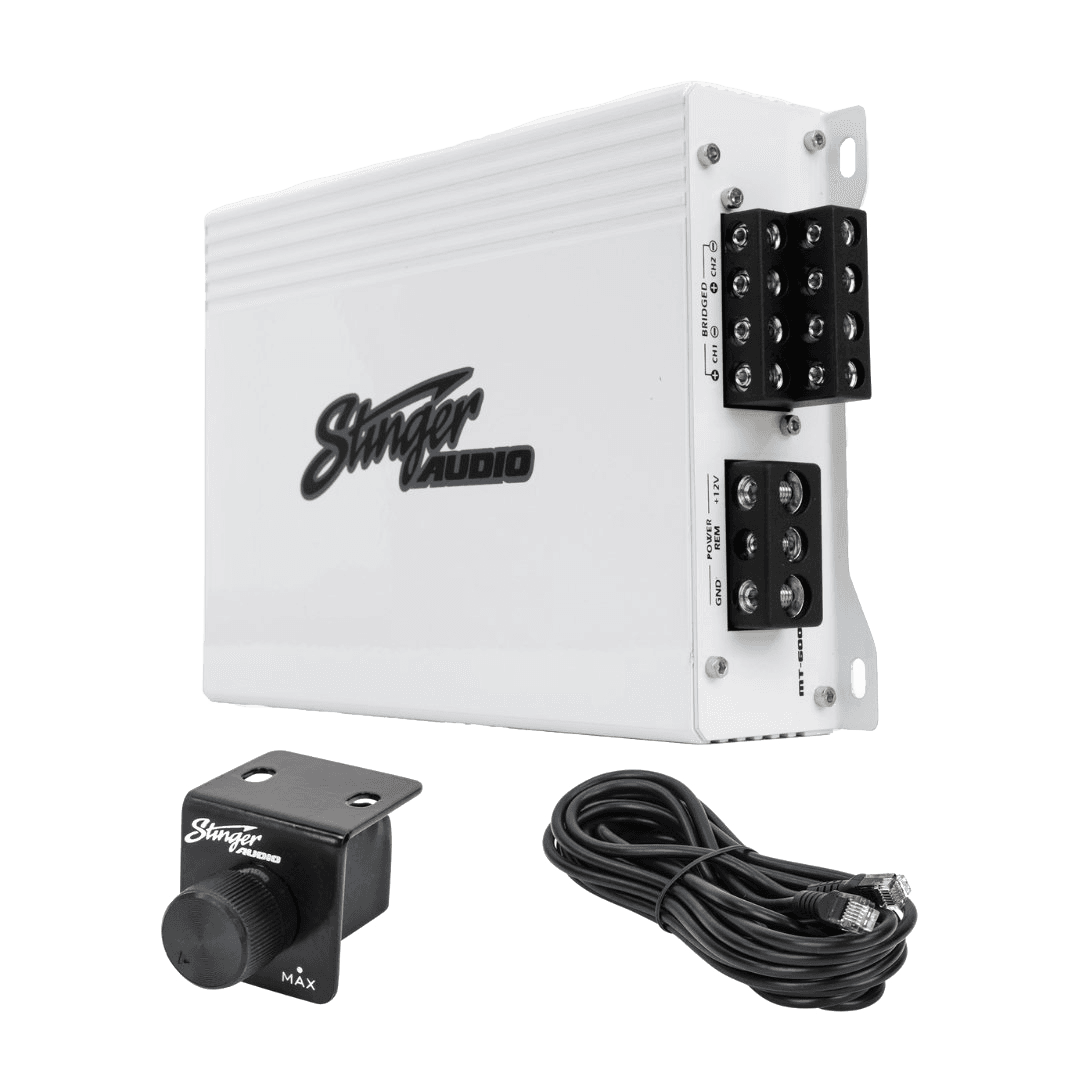 Stinger Audio MT-600.4M 4-Channel 1000W (RMS) Marine Audio Amplifier
