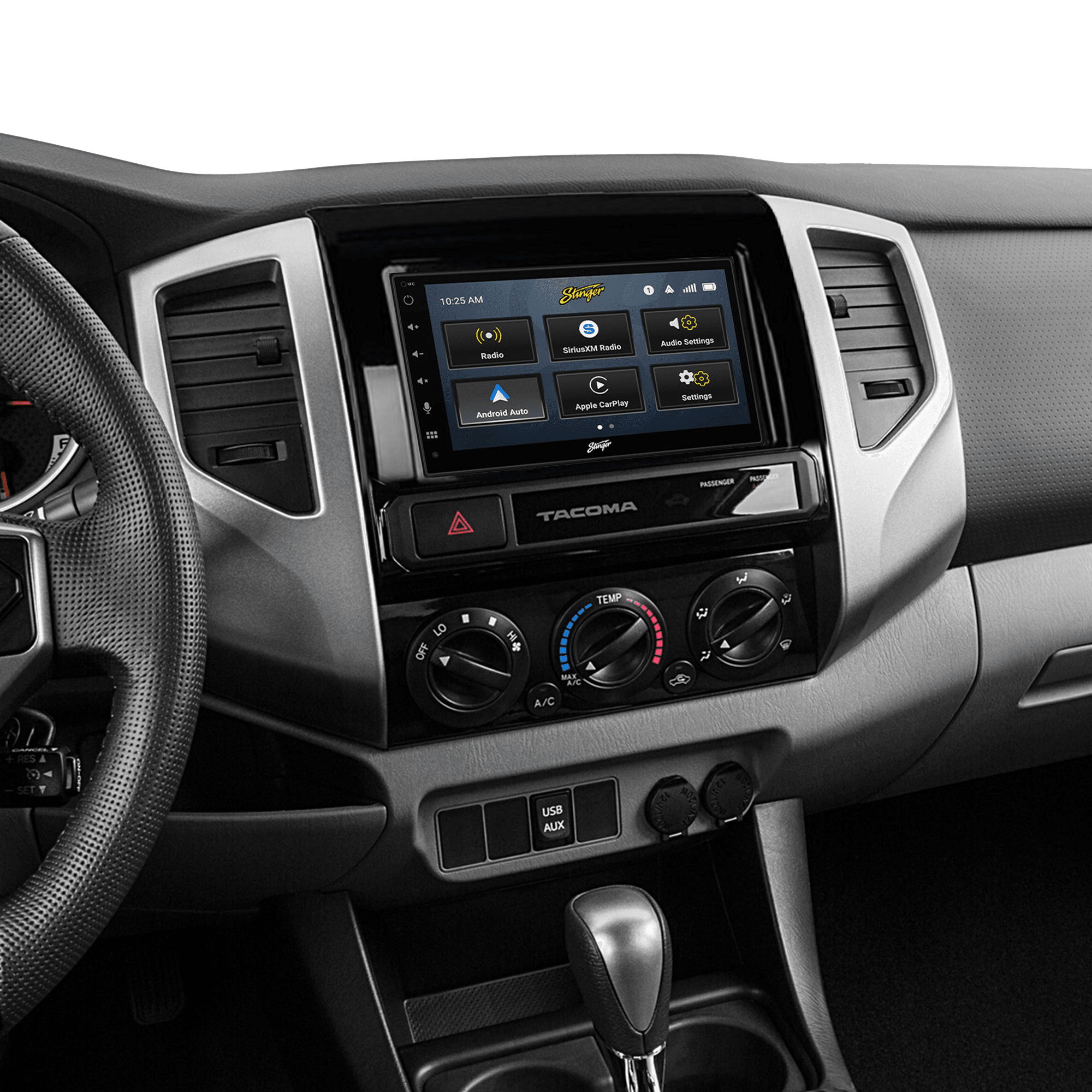 Toyota Tacoma (2012-2015) Stinger 6.8" Double DIN Radio Kit