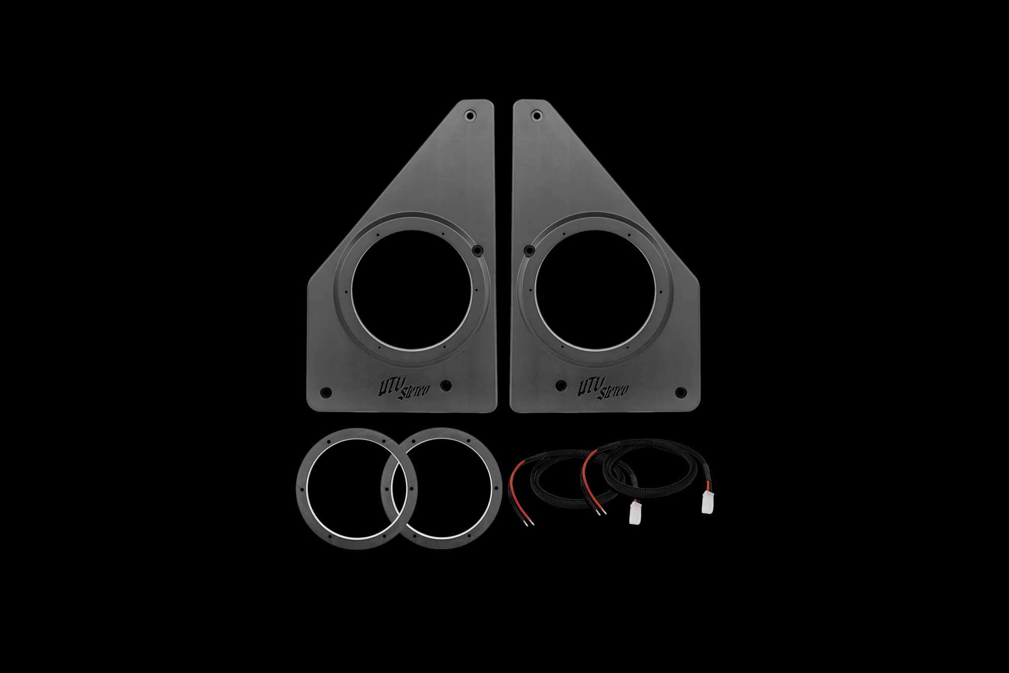 Adaptadores de Bocinas de Techo Traseros Polaris Ranger 1500 V2 | UTVS-RNG-OSA-REAR